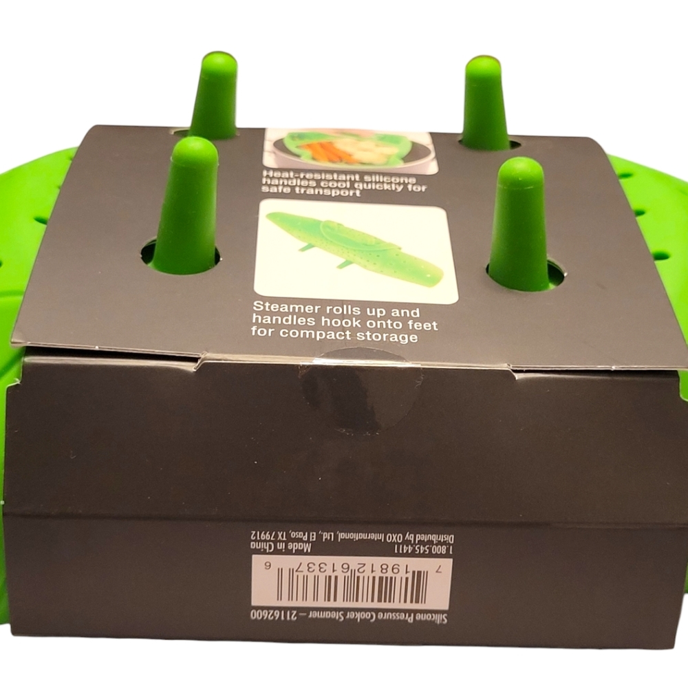 OXO SoftWorks Silicone Steamer Pressure Cooker Basket Heat Safe Silicone NWT - Picture 9 of 13